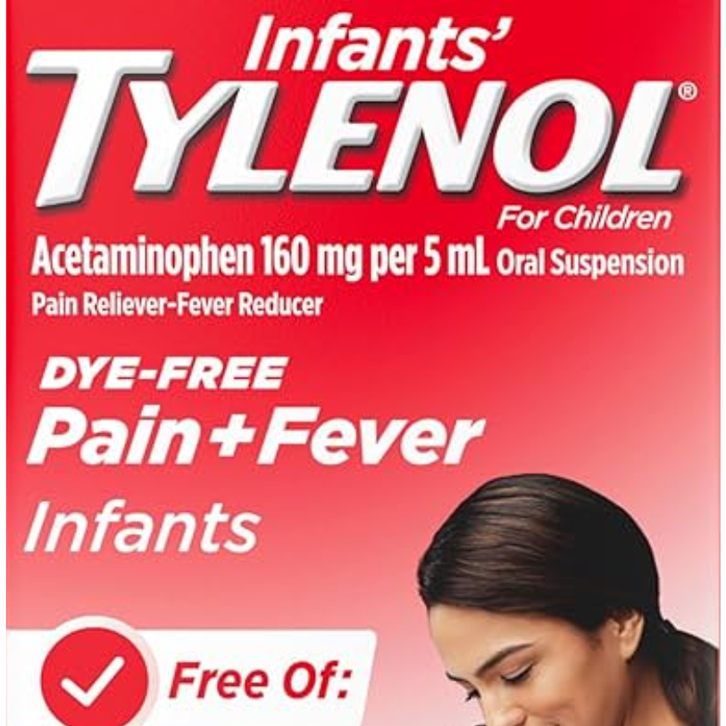 Children's acetaminophen product photo (variant 2)