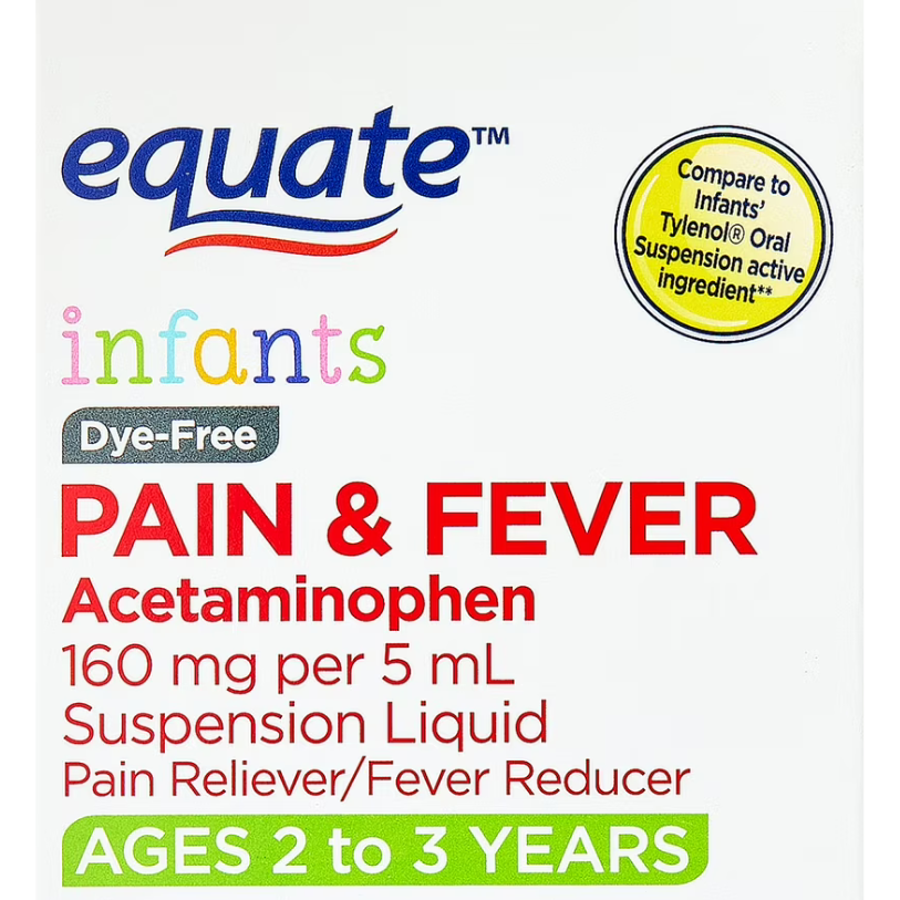 Children's acetaminophen product photo (variant 3)