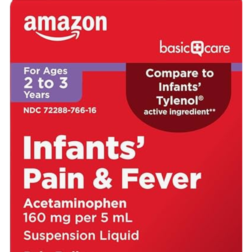 Children's acetaminophen product photo (variant 6)